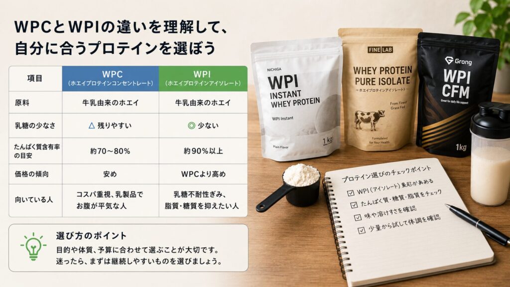 WPIとWPCの解説画像