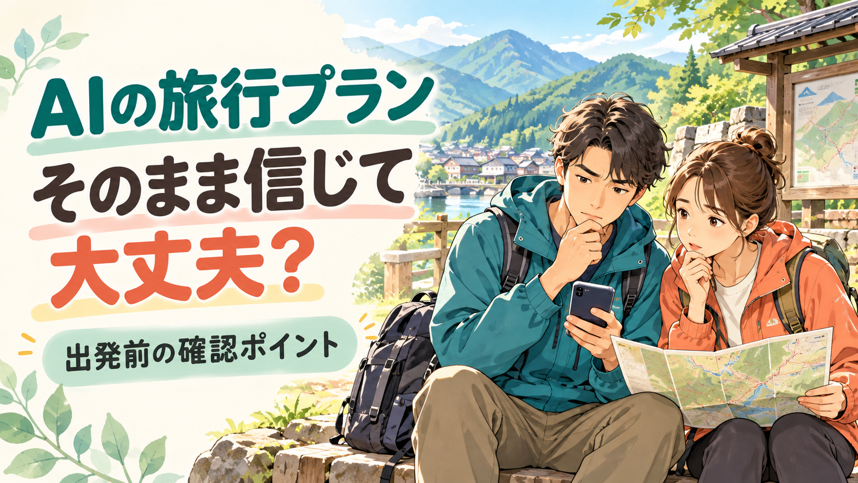 AIの旅行プラン、そのまま信じて大丈夫?